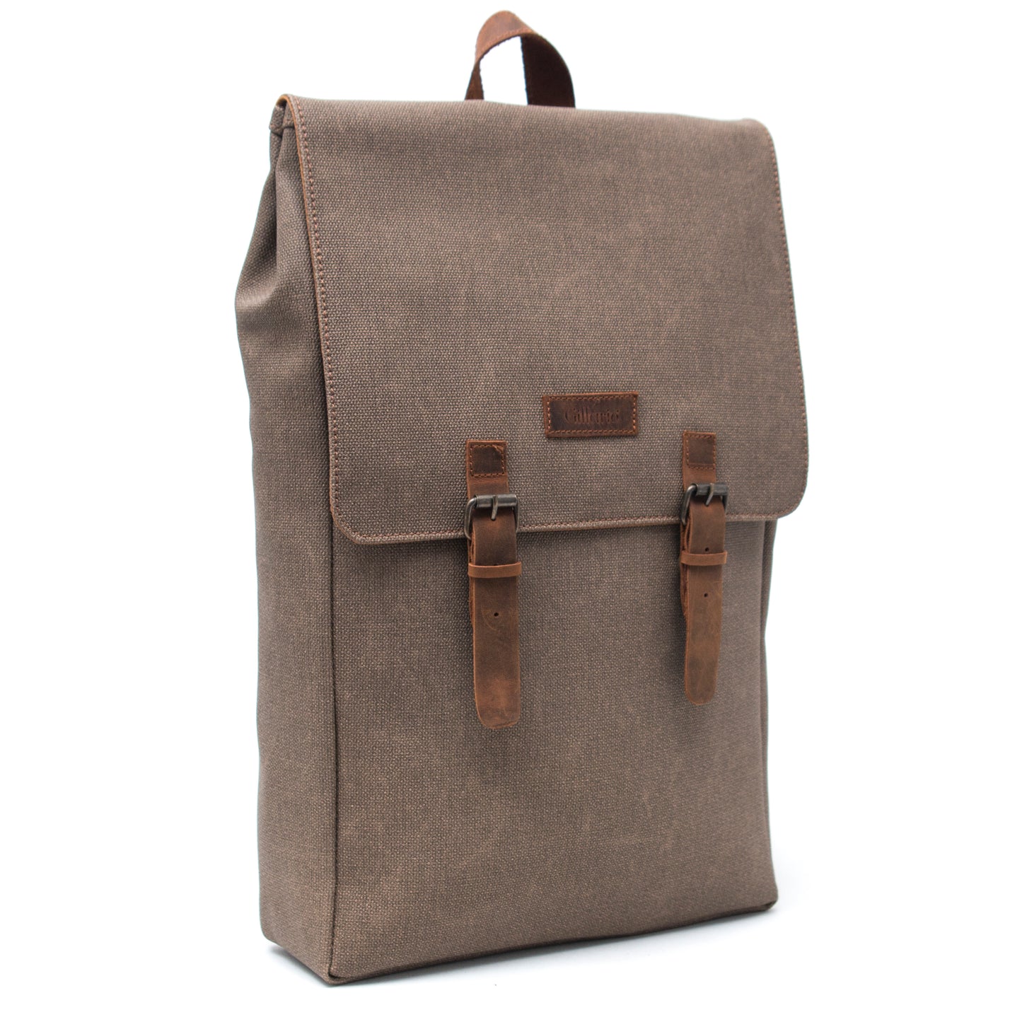 Design02 Kanvas Deri Vizon 15.6 Inch Laptop Sırt Çantası