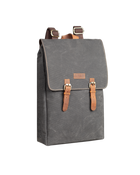 Gillario Gillario DESIGN02 15.6 Inch Siyah Kanvas Laptop Sırt Çantası - Görünüm 1 #siyah