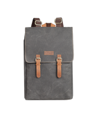 Gillario Gillario DESIGN02 15.6 Inch Siyah Kanvas Laptop Sırt Çantası - Görünüm 2 #siyah