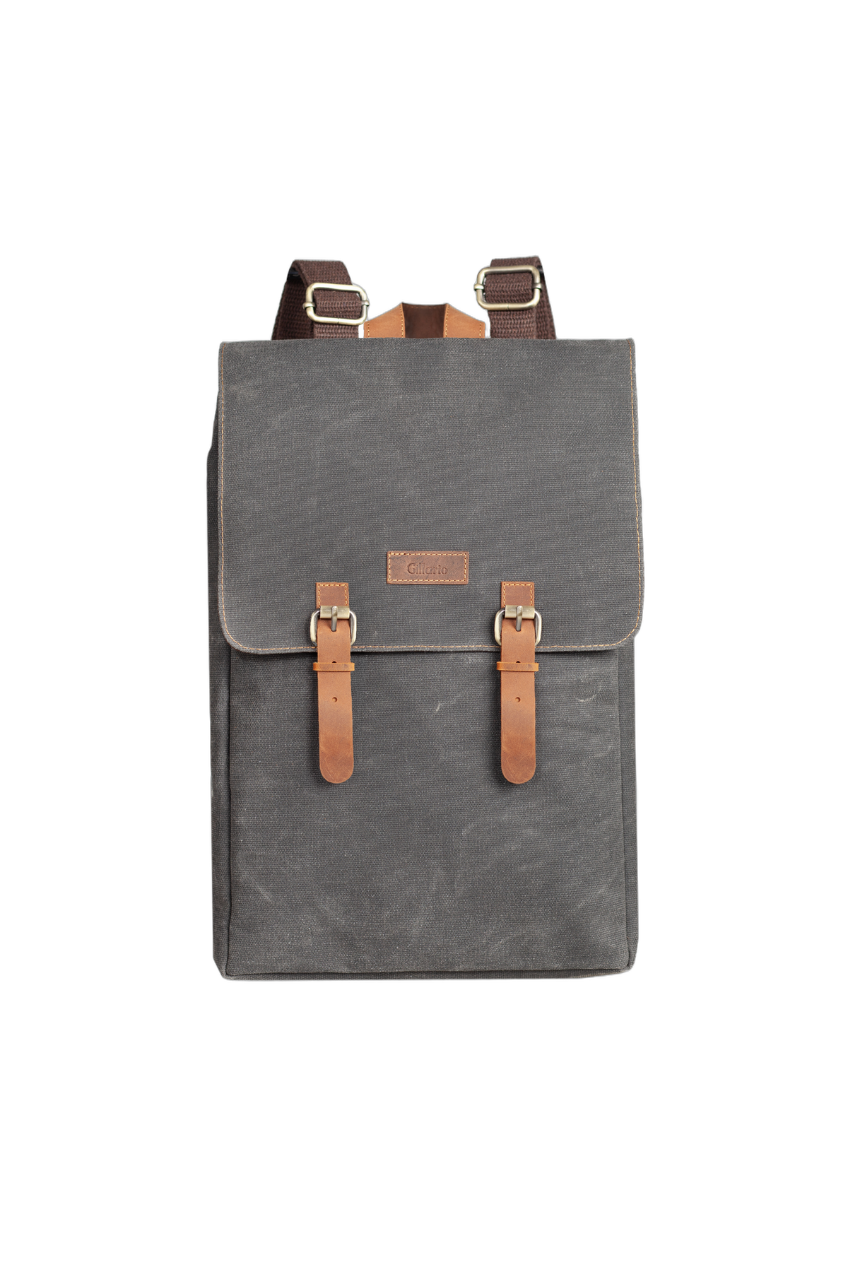 Gillario Gillario DESIGN02 15.6 Inch Siyah Kanvas Laptop Sırt Çantası - Görünüm 2 #siyah