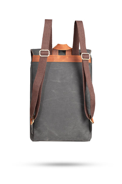 Gillario DESIGN02 15.6 Inch Siyah Kanvas Laptop Sırt Çantası