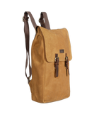 Gillario Gillario DESIGN02 15.6 Inch Hardal Kanvas Laptop Sırt Çantası - Görünüm 2 #hardal