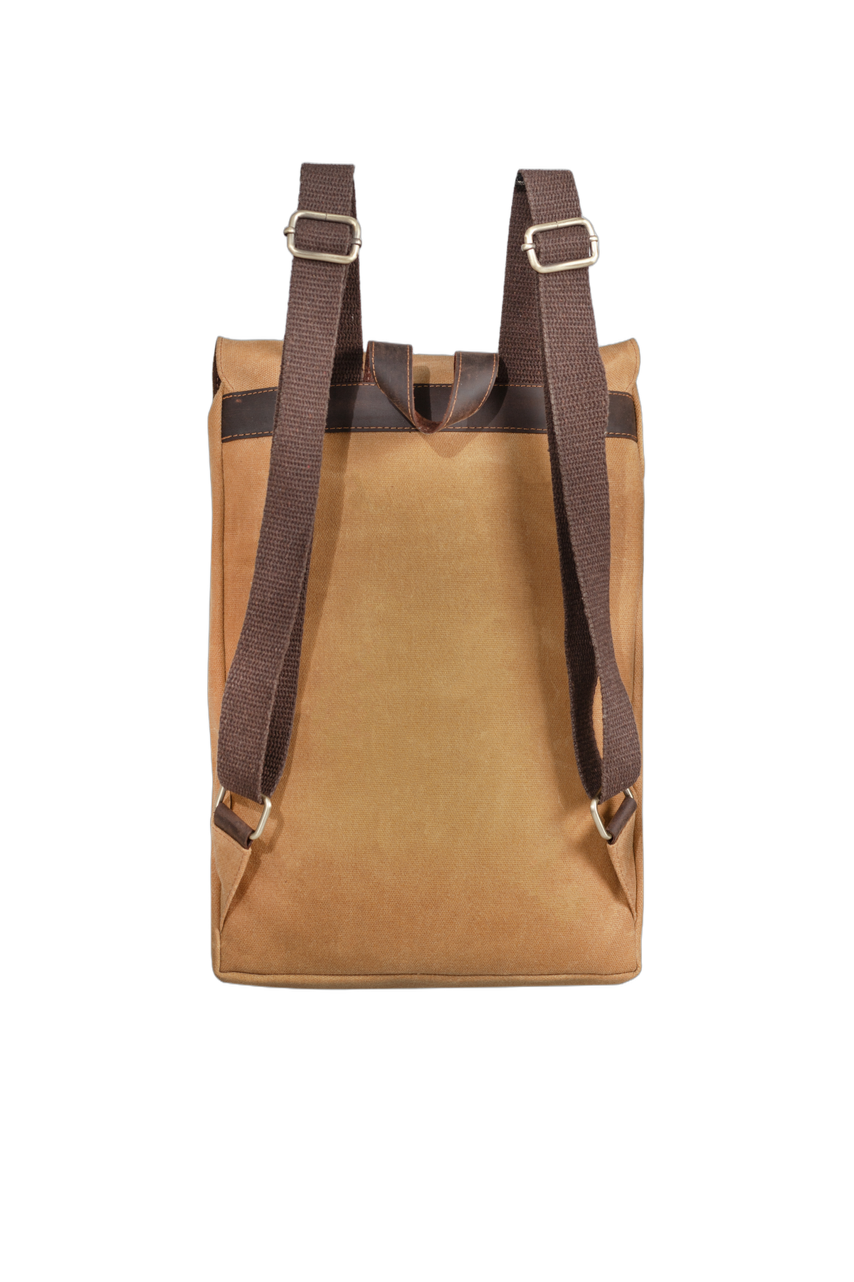 Gillario Gillario DESIGN02 15.6 Inch Hardal Kanvas Laptop Sırt Çantası - Görünüm 3 #hardal