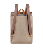 Gillario Gillario DESIGN02 15.6 Inch Vizon Kanvas (Deri Kapak) Laptop Sırt Çantası - Görünüm 3 #vizon
