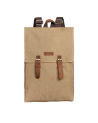 Gillario Gillario DESIGN02 15.6 Inch Camel Kanvas Laptop Sırt Çantası - Görünüm 1 #vizon