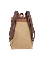 Gillario Gillario DESIGN02 15.6 Inch Camel Kanvas Laptop Sırt Çantası - Görünüm 3 