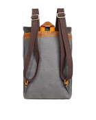 Gillario Gillario DESIGN02 15.6 Inch Gri Kanvas (Siyah Kanvas Kapak) Laptop Sırt Çantası - Görünüm 3 #siyah
