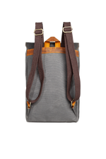 Gillario Gillario DESIGN02 15.6 Inch Gri Kanvas (Siyah Kanvas Kapak) Laptop Sırt Çantası - Görünüm 3 