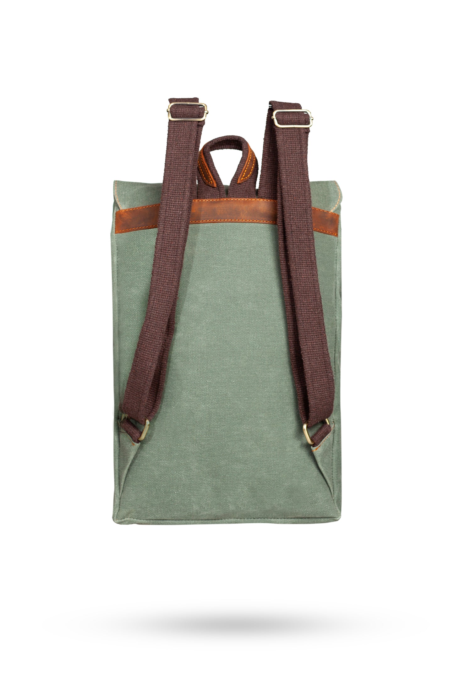 Gillario DESIGN02 15.6 Inch Haki Yeşil Kanvas Laptop Sırt Çantası