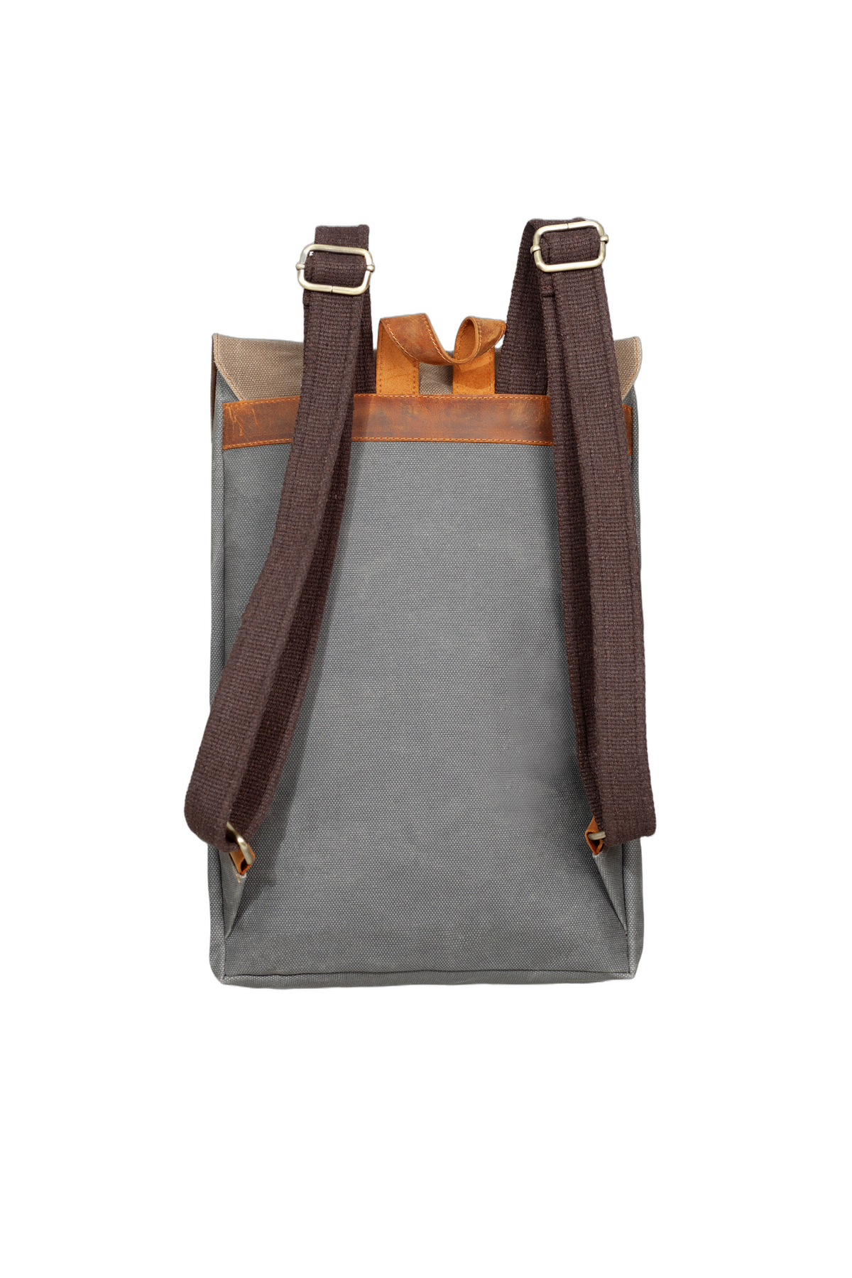 Gillario Gillario DESIGN02 15.6 Inch Gri Kanvas (Vizon Kapak) Laptop Sırt Çantası - Görünüm 3 