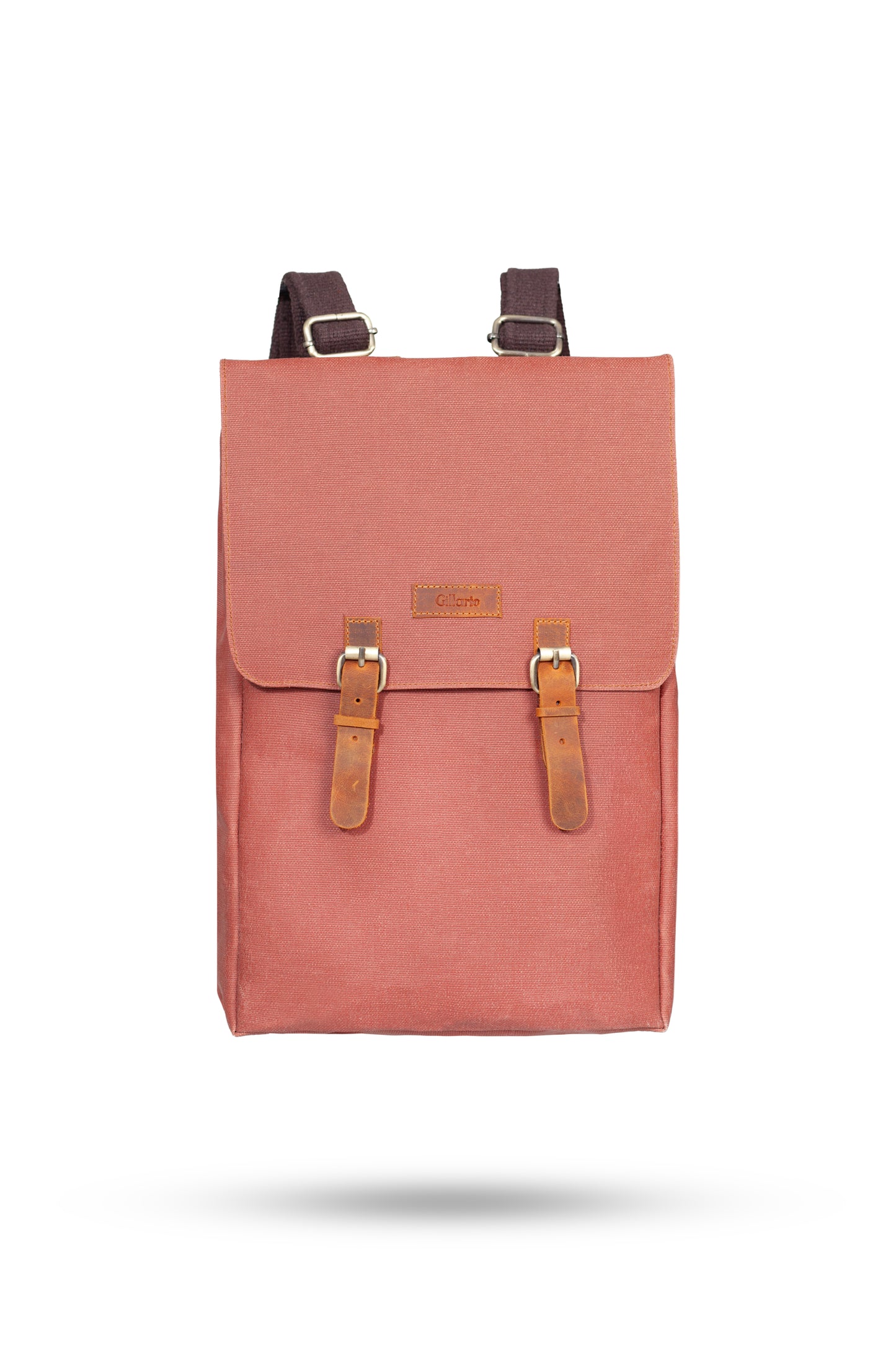 Gillario DESIGN02 15.6 Inch Kiremit Kanvas Laptop Sırt Çantası