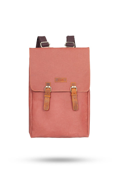 Gillario DESIGN02 15.6 Inch Kiremit Kanvas Laptop Sırt Çantası