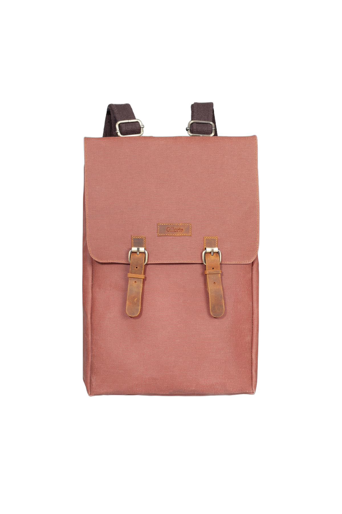 Gillario Gillario DESIGN02 15.6 Inch Kiremit Kanvas Laptop Sırt Çantası - Görünüm 1 