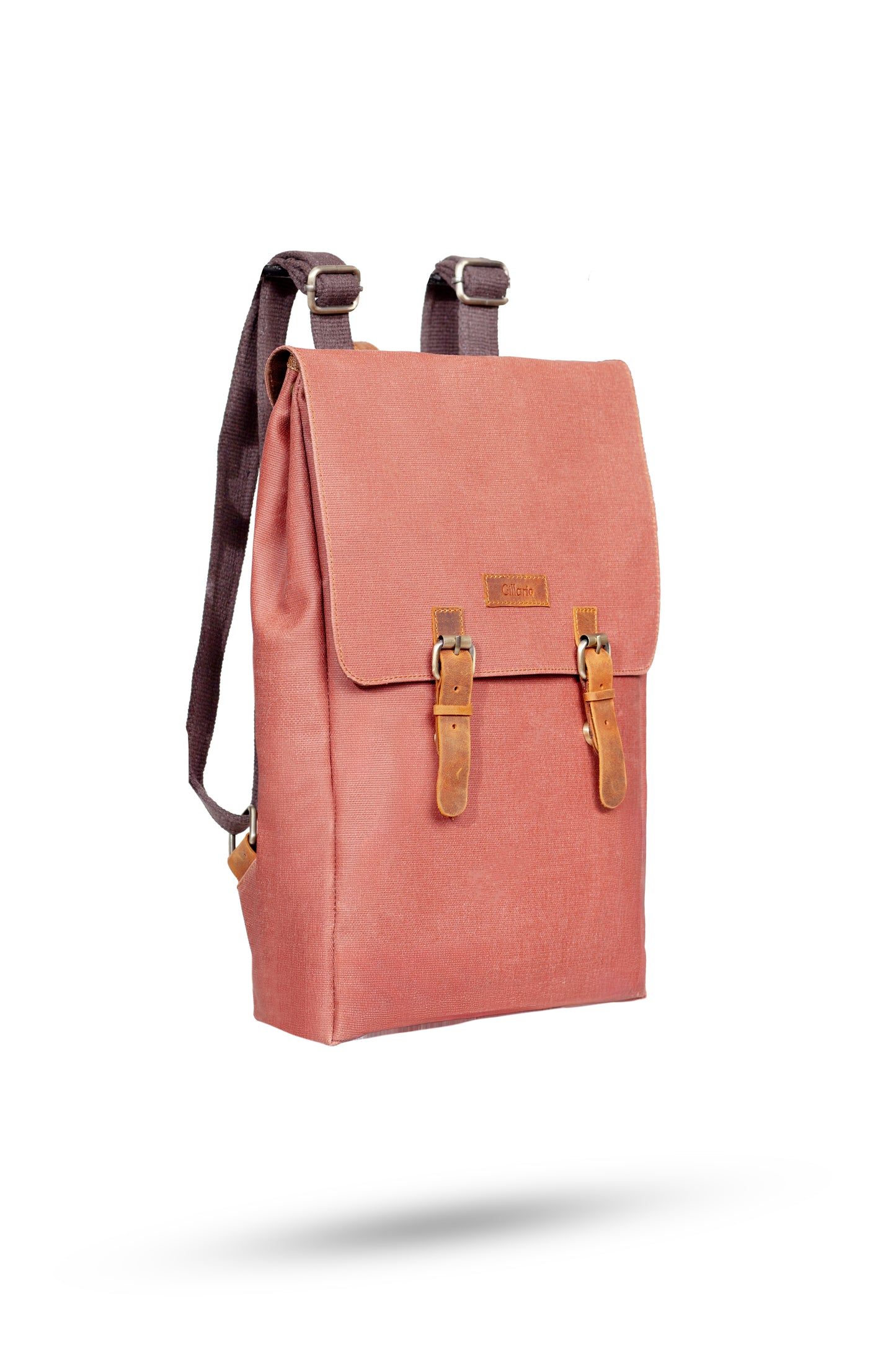 Gillario DESIGN02 15.6 Inch Kiremit Kanvas Laptop Sırt Çantası