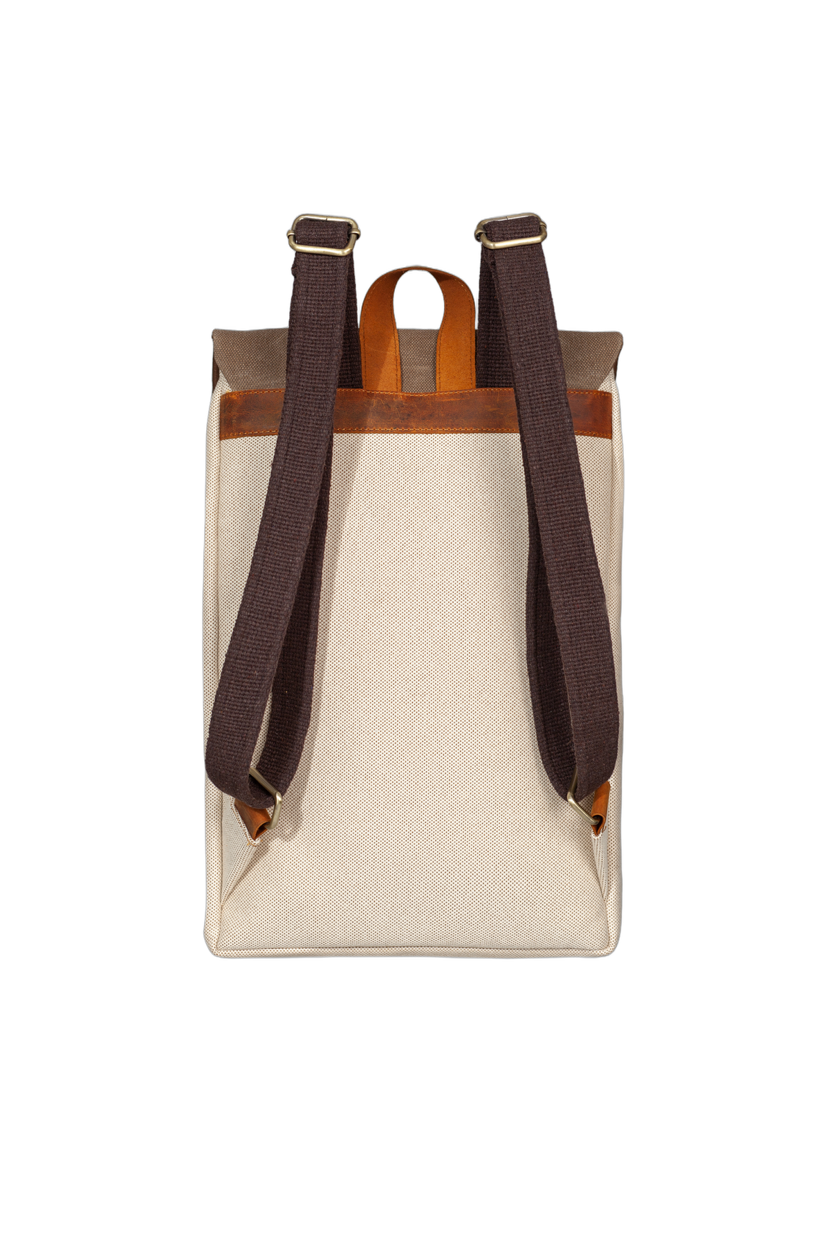 Gillario Gillario DESIGN02 15.6 Inch Bej Kanvas (Vizon Kapak) Laptop Sırt Çantası - Görünüm 3 