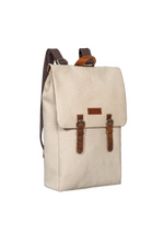 Gillario Gillario DESIGN02 15.6 Inch Bej Kanvas Laptop Sırt Çantası - Görünüm 2 